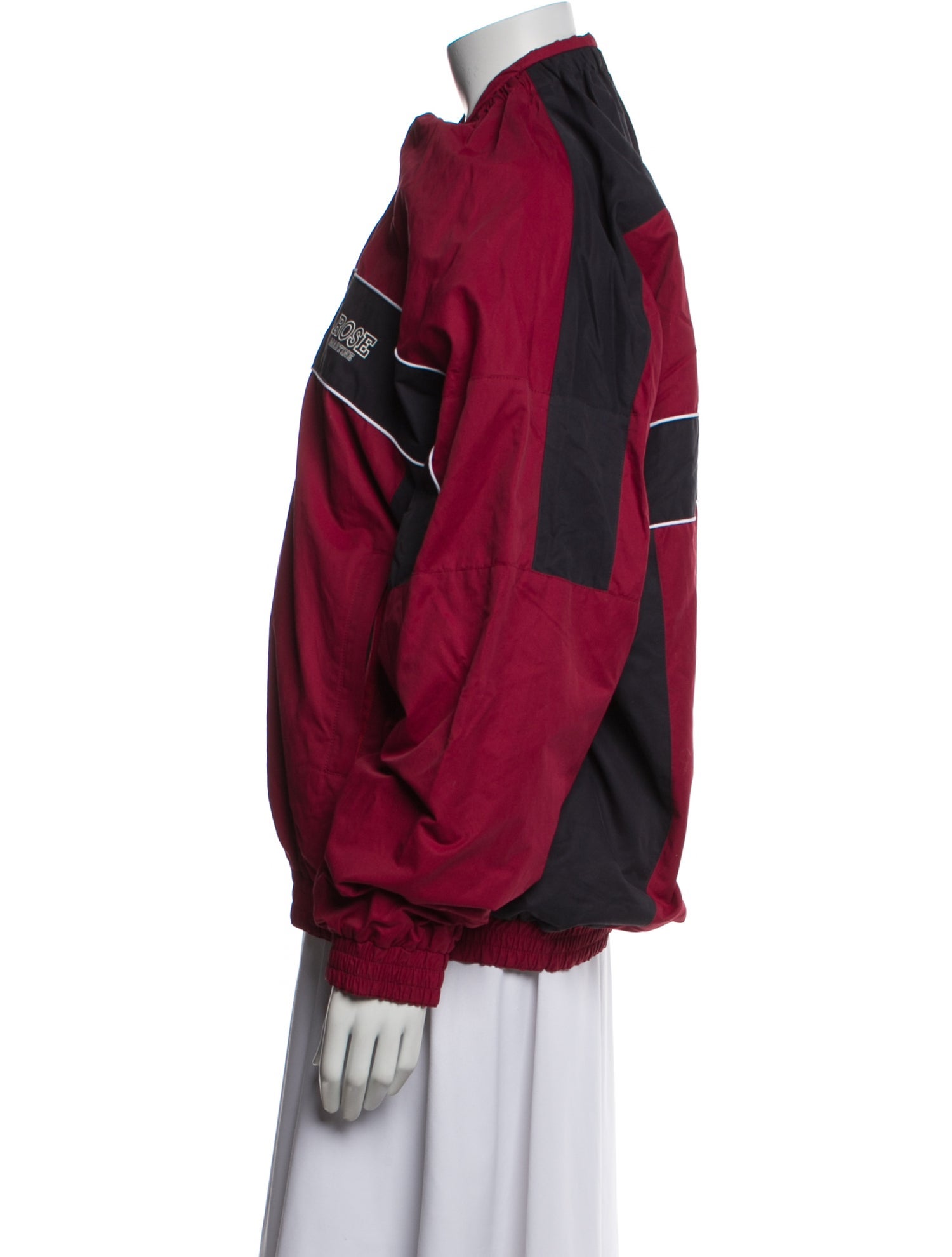 Martine Rose Colorblock Pattern Bomber Jacket