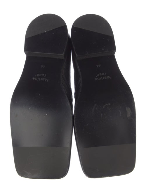 Martine Rose Leather Dress Loafers
