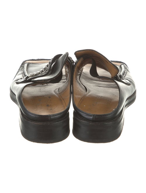 Martine Rose Leather Slides