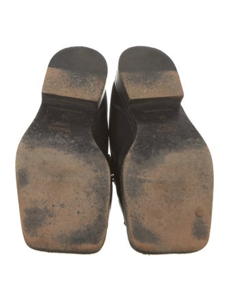 Martine Rose Leather Slides