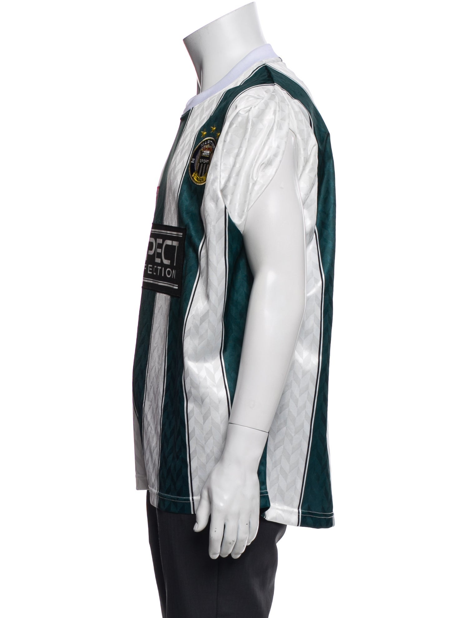 Martine Rose Graphic Print Scoop Neck T-Shirt