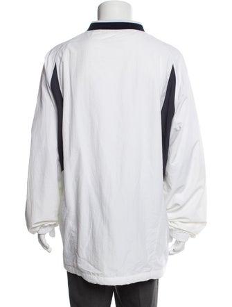 Martine Rose Colorblock Pattern V-Neck Henley