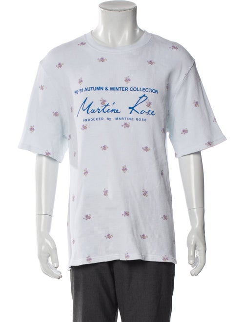 Martine Rose Graphic Print Crew Neck T-Shirt