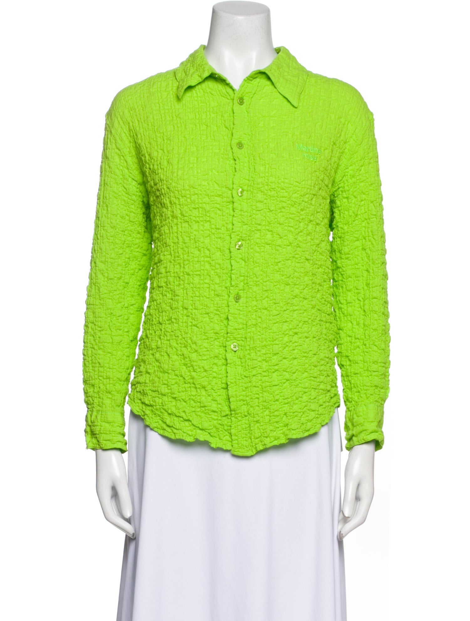 Martine Rose Long Sleeve Button-Up Top