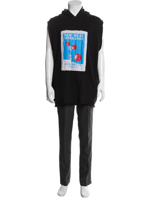 Martine Rose Graphic Print Overcoat