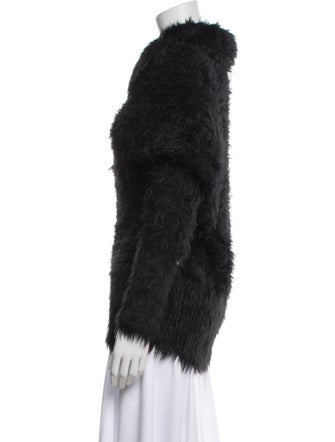Martine Rose Nylon Faux Fur Jacket