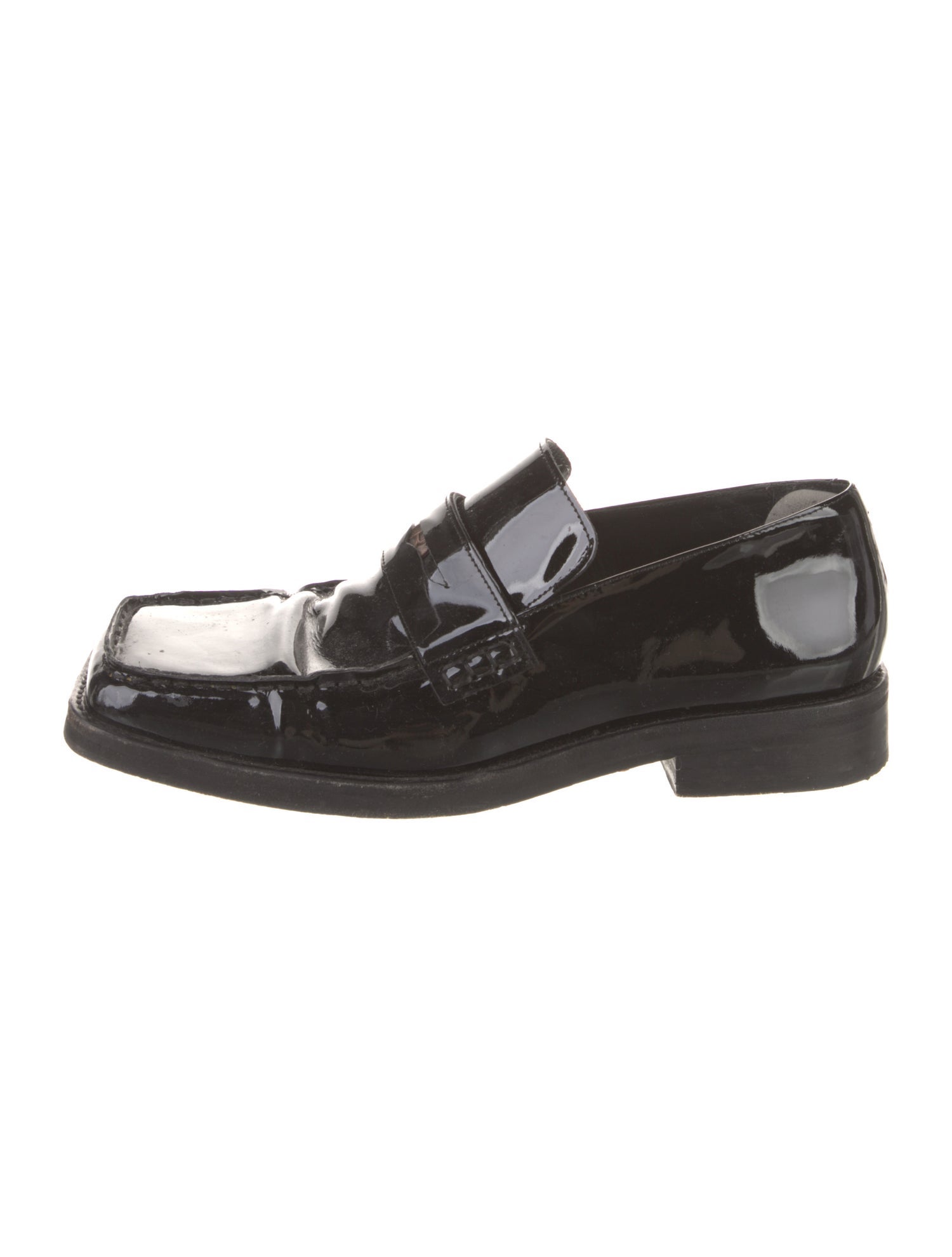 Martine Rose Patent Leather Dress Loafers