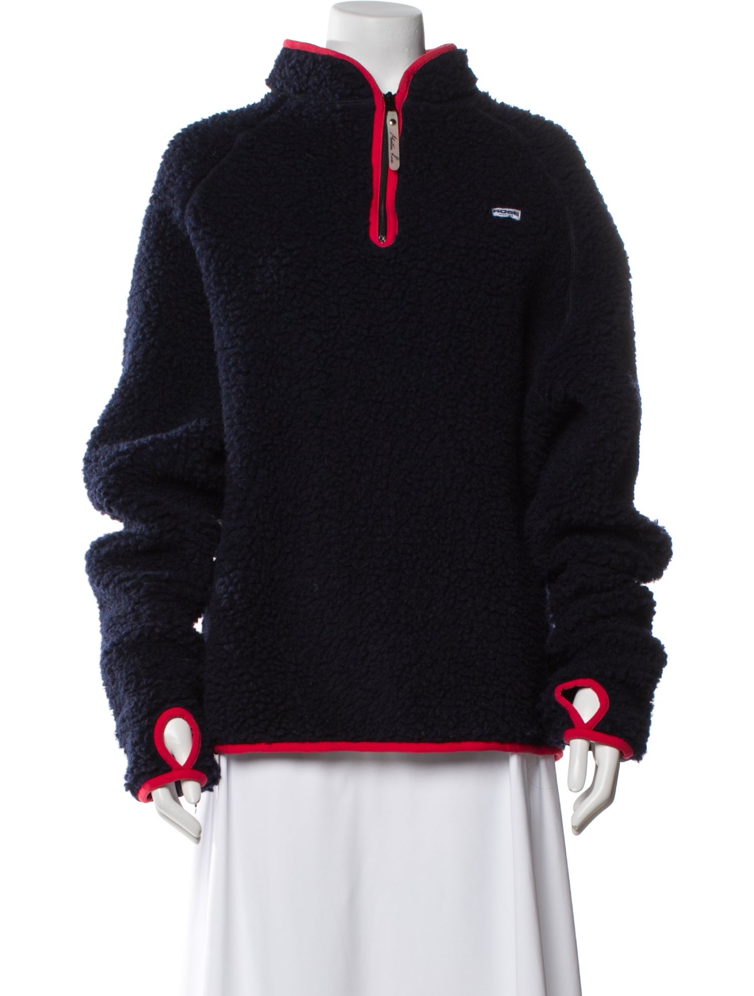 Martine Rose Virgin Wool Colorblock Pattern Bomber Jacket