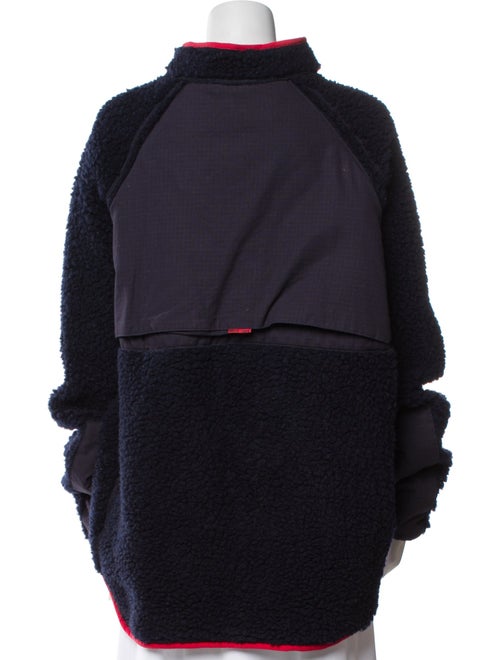 Martine Rose Virgin Wool Colorblock Pattern Bomber Jacket