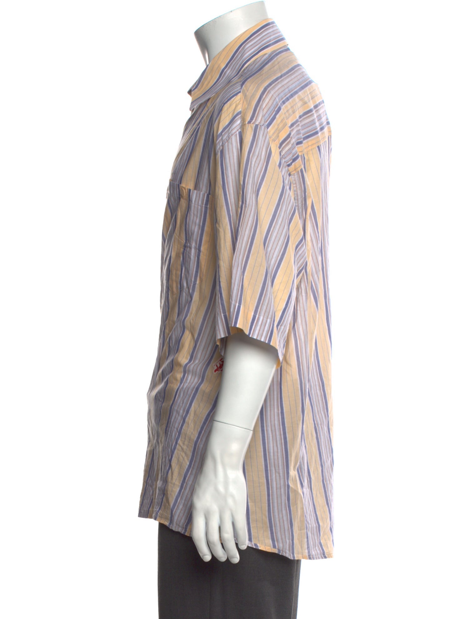 Martine Rose Striped Short Sleeve Shirt