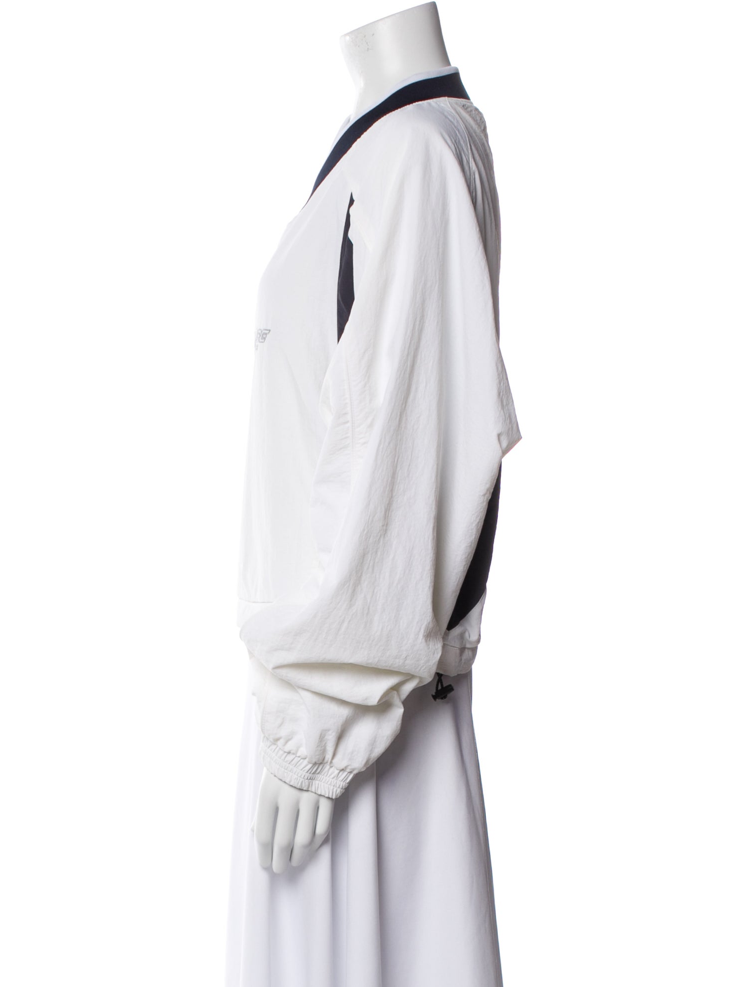 Martine Rose V-Neck Long Sleeve Sweatshirt