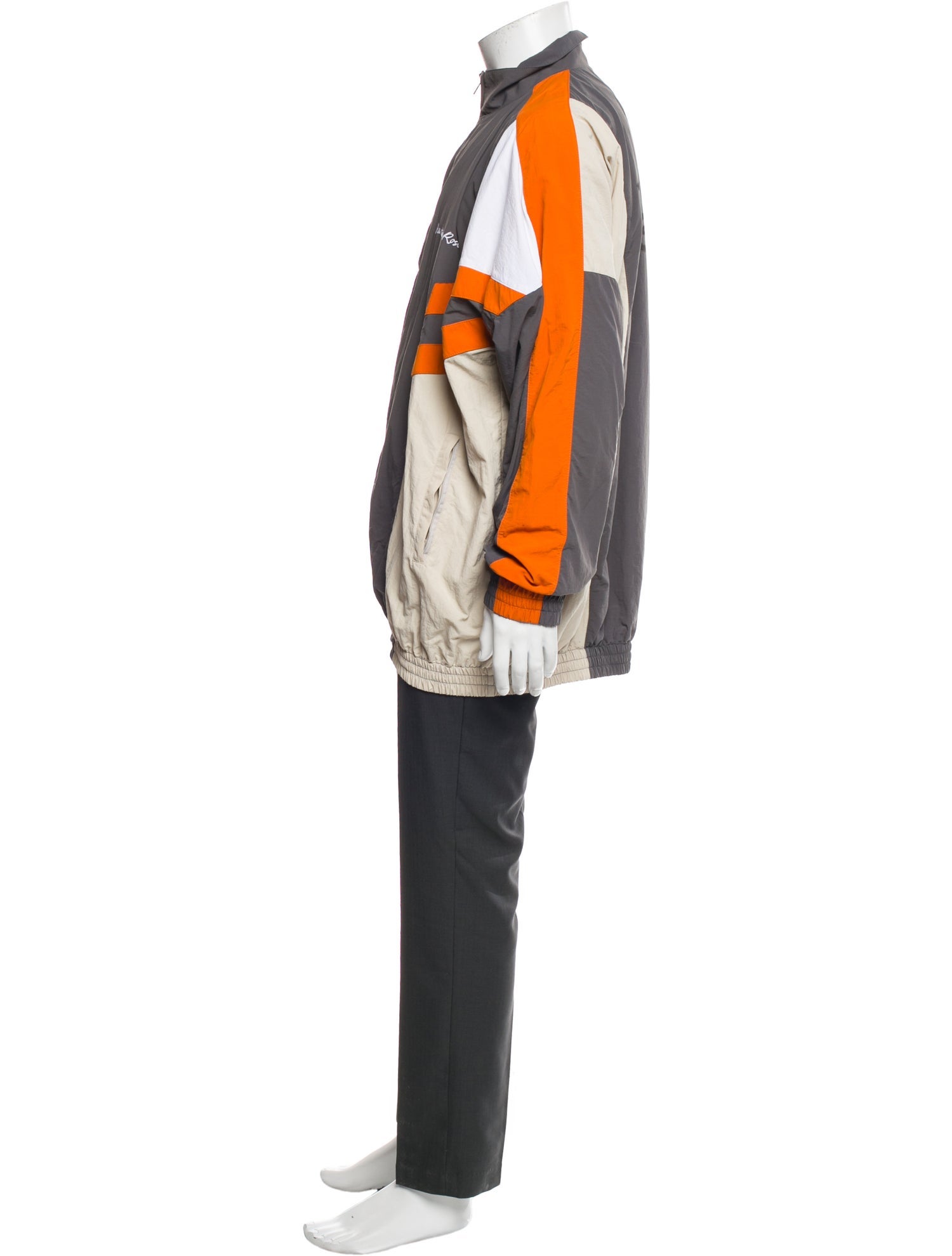 Martine Rose Colorblock Pattern Windbreaker