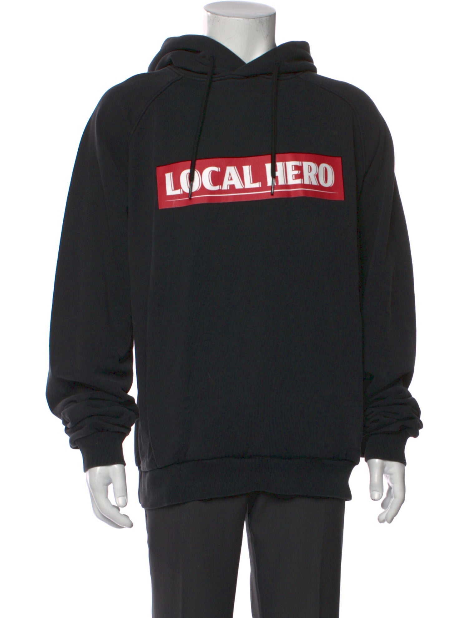 Martine Rose Graphic Print Crew Neck Hoodie