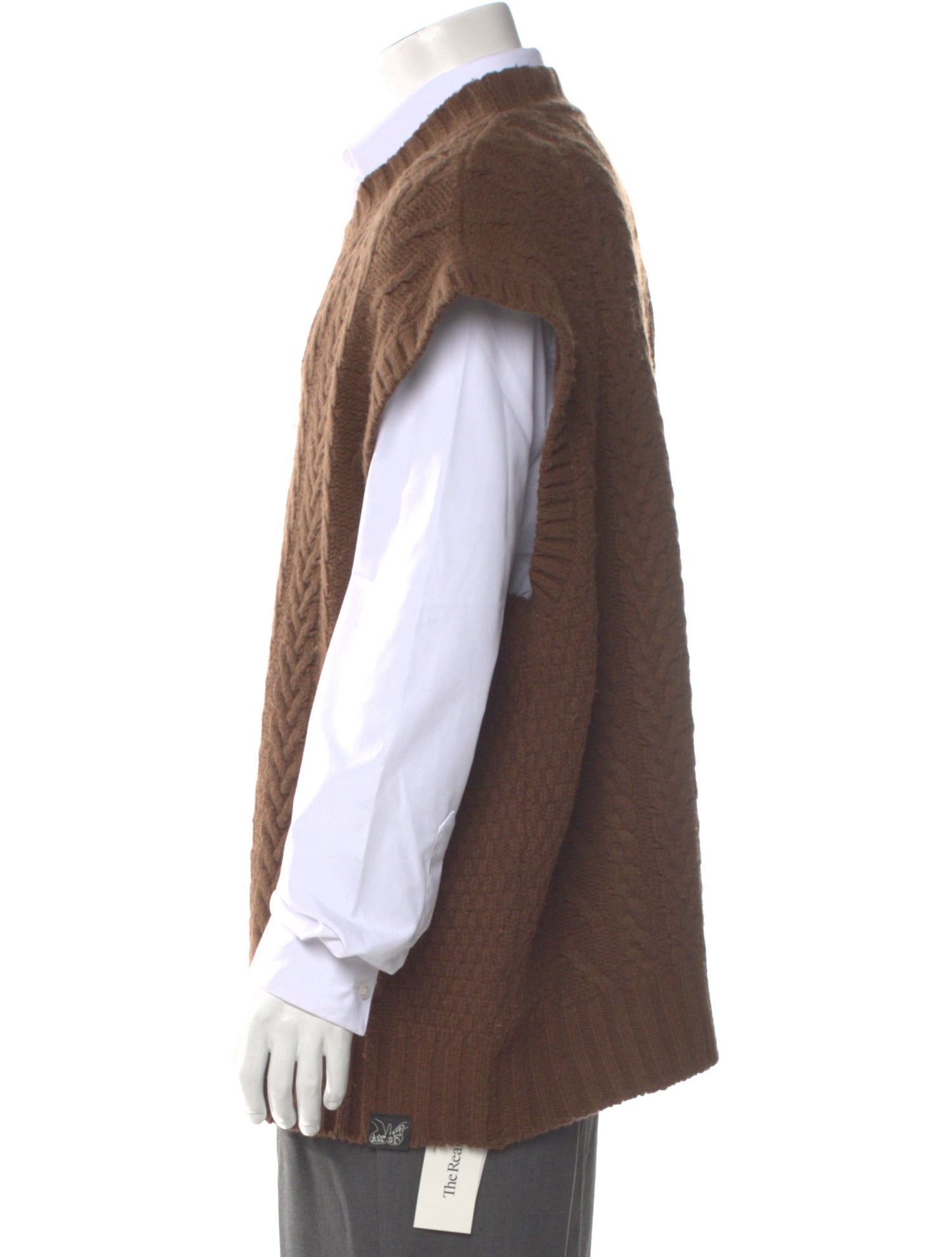 Martine Rose Merino Wool V-Neck Sweater Vest