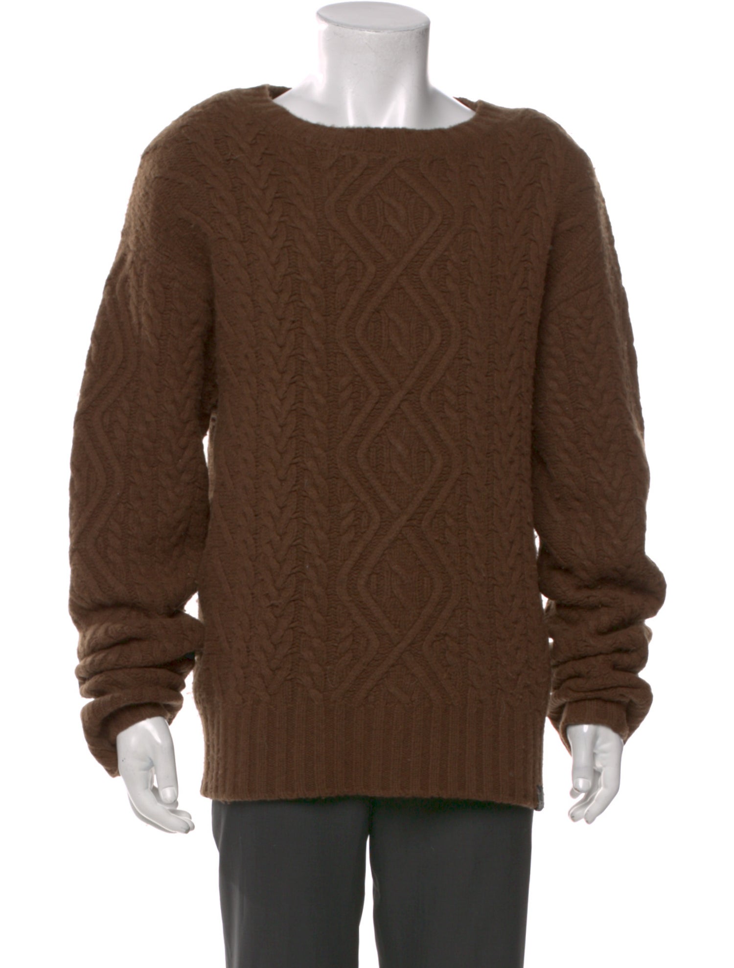 Martine Rose Merino Wool Crew Neck Pullover
