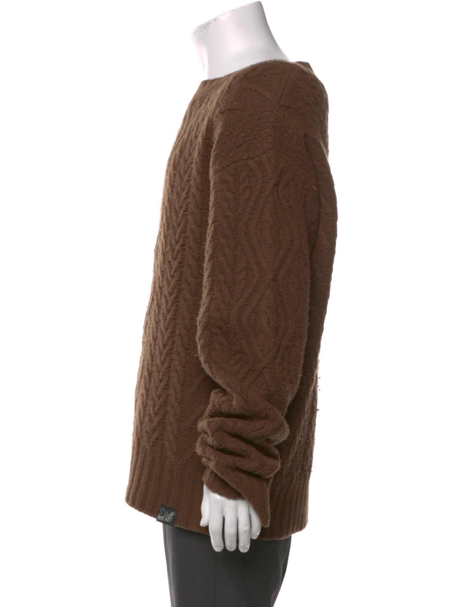 Martine Rose Merino Wool Crew Neck Pullover