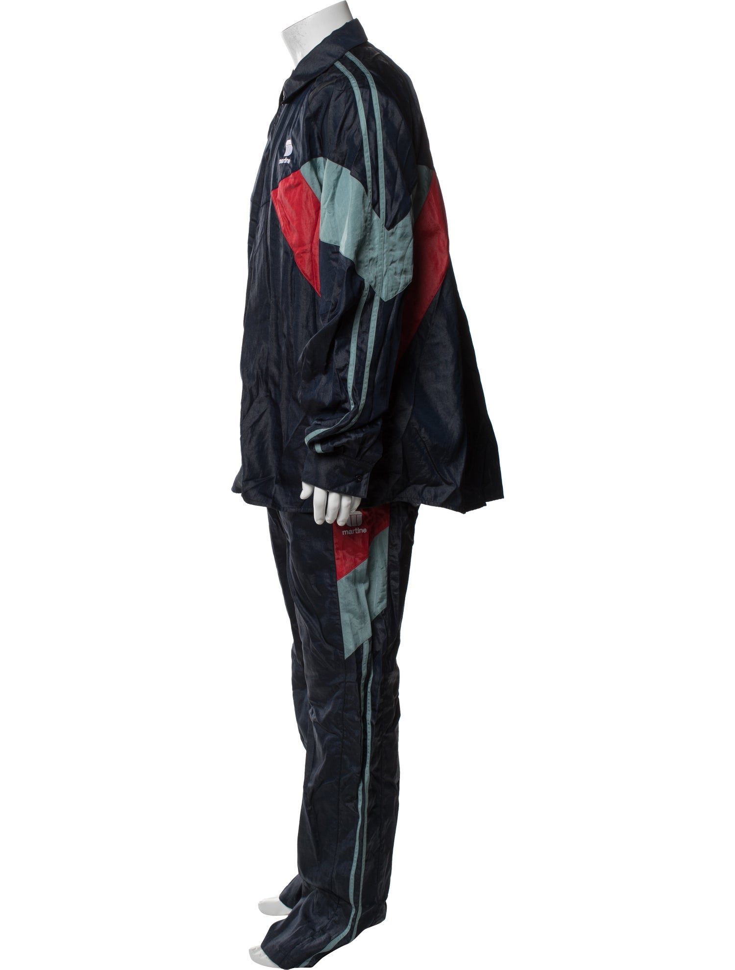 Martine Rose Colorblock Pattern Lounge Bottoms