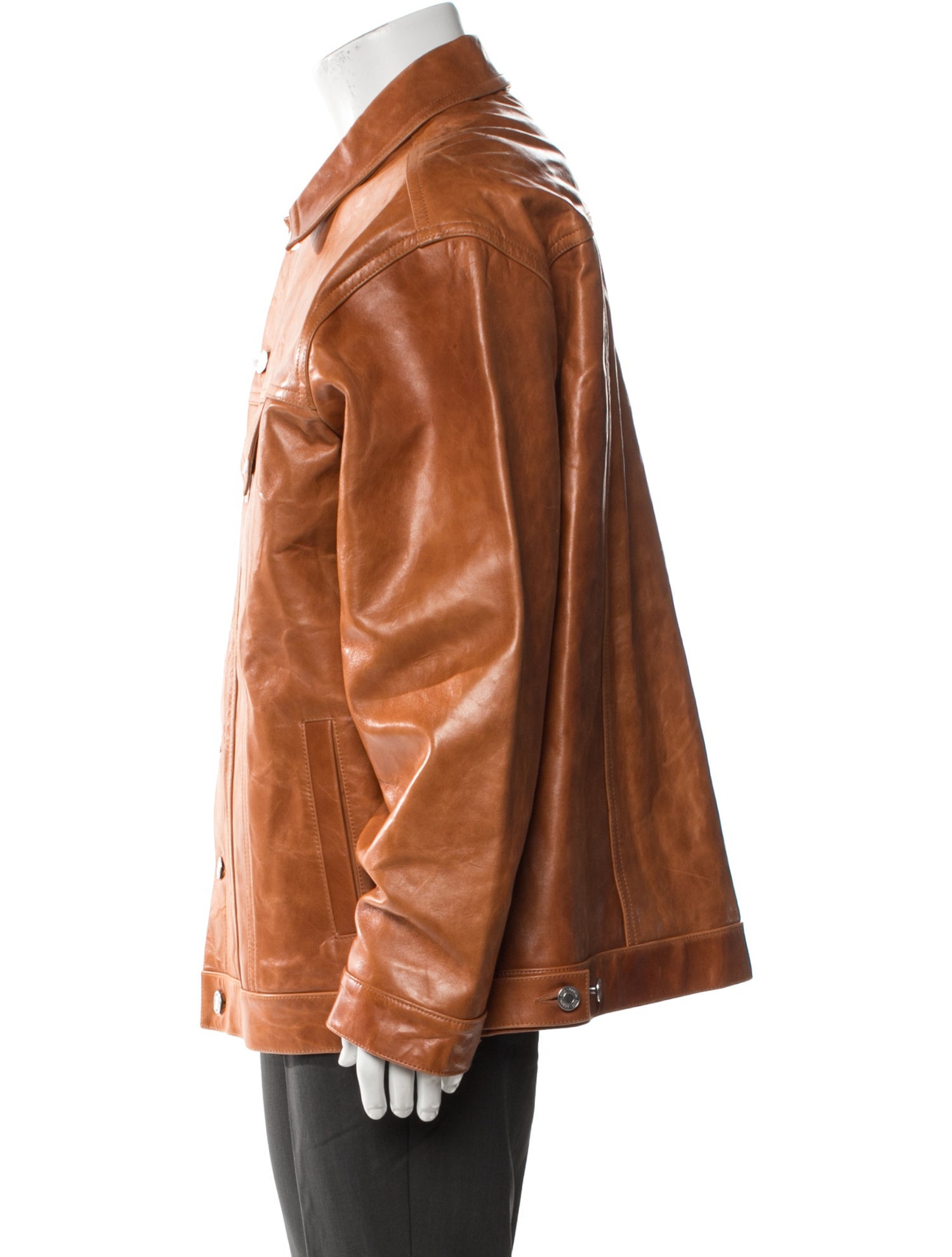 Martine Rose 2019 Leather Jacket w/ Tags