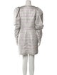 ROTATE Birger Christensen Striped Mini Dress