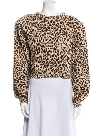 Rotate Birger Christensen Knitwear Cashmere Animal Print Sweater Us4, Dk34 | S