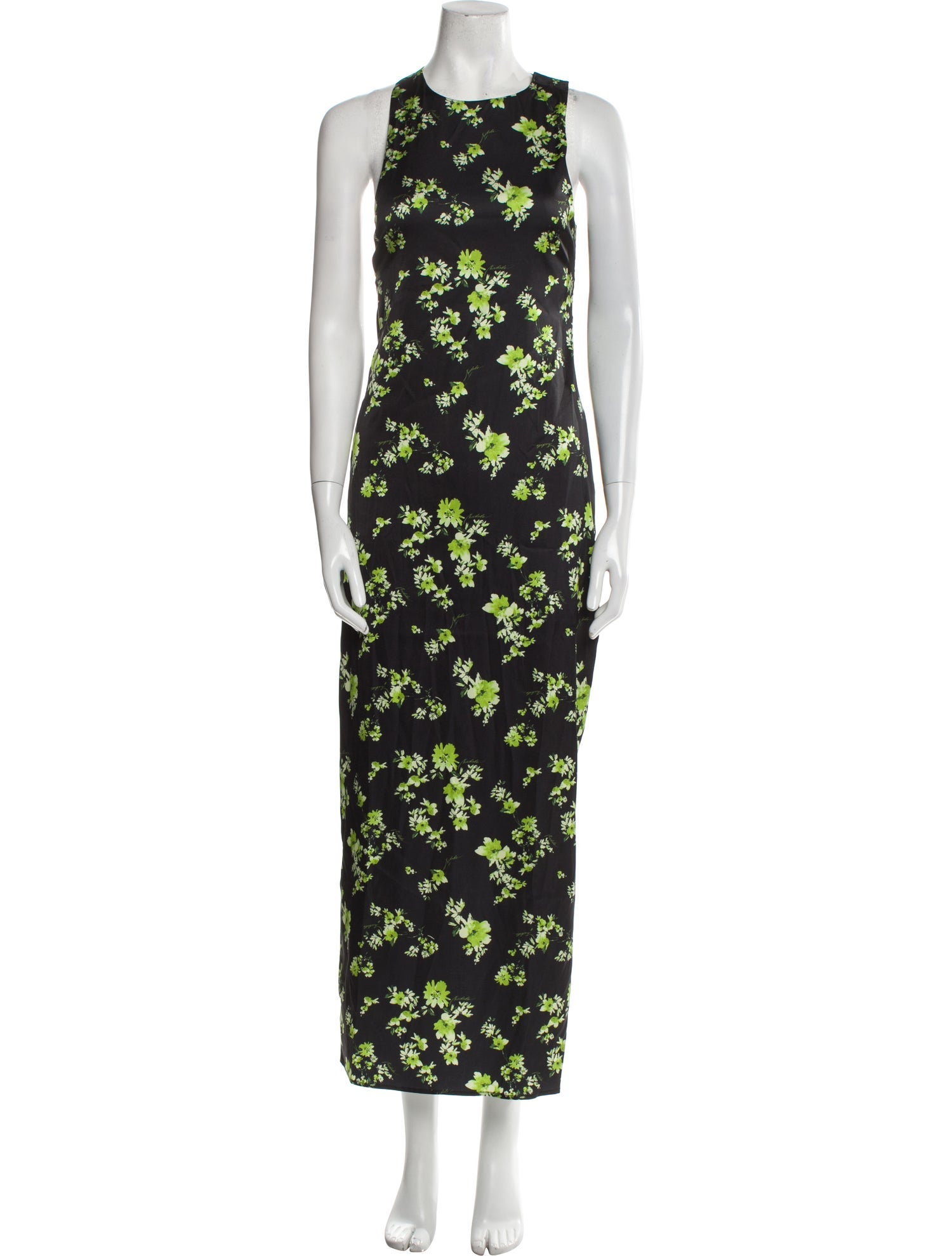 ROTATE Birger Christensen Floral Print Long Dress w/ Tags