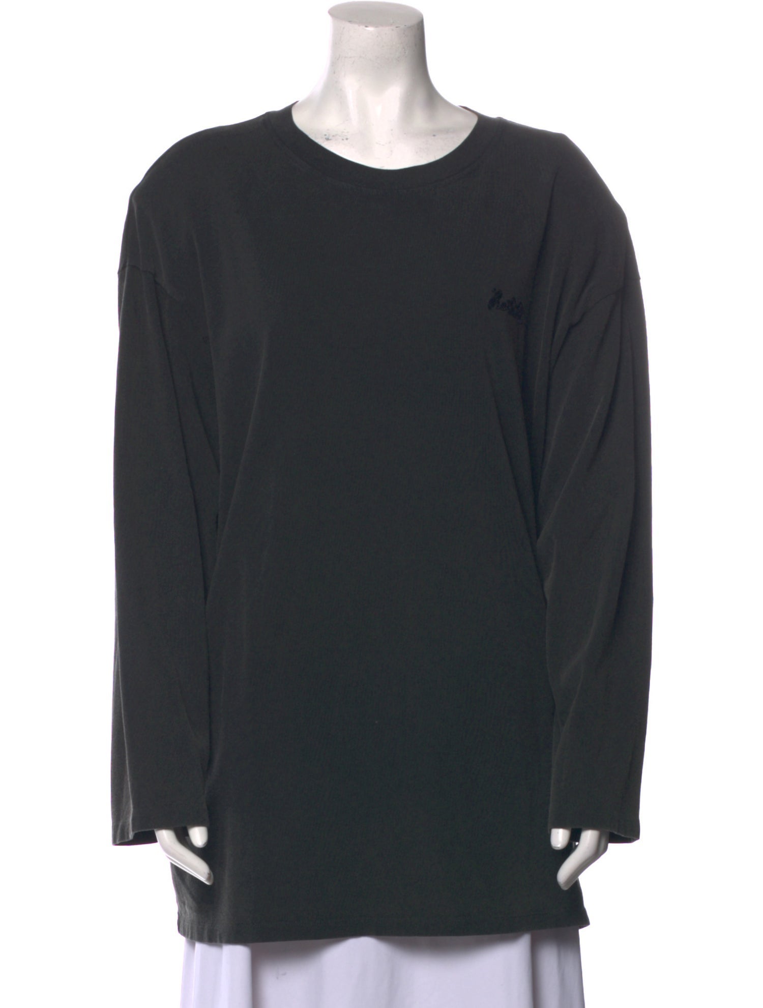ROTATE Birger Christensen Crew Neck Long Sleeve Tunic