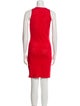 ROTATE Birger Christensen Crew Neck Mini Dress