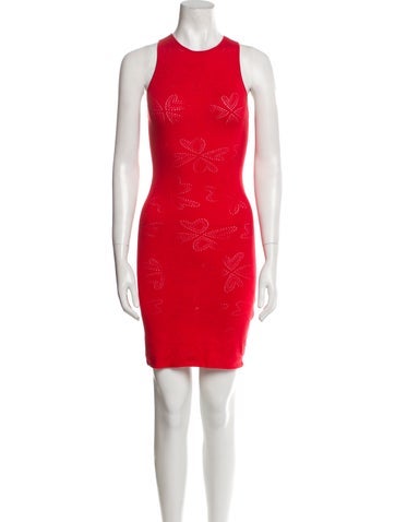 Rotate Birger Christensen Dresses Halterneck Mini Dress XS