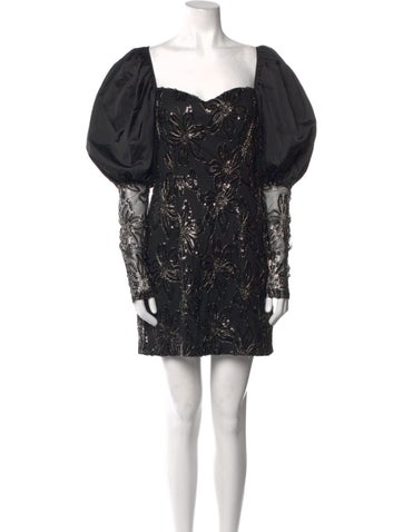 Rotate Birger Christensen Dresses Patterned Mini Dress Us8, Dk38 | M