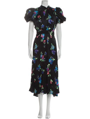 Rotate Birger Christensen Dresses Floral Print Long Dress US 8 | M