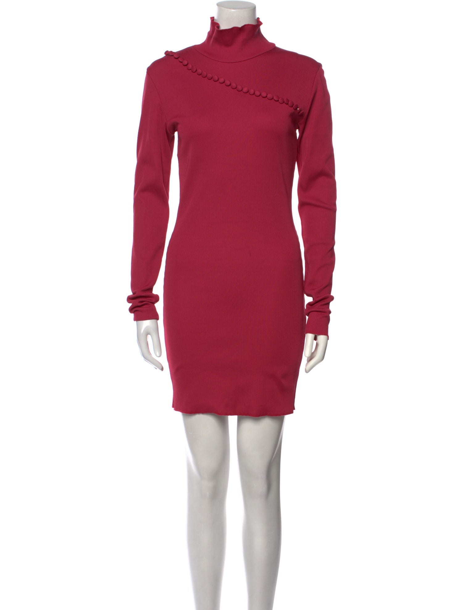 ROTATE Birger Christensen Turtleneck Mini Dress