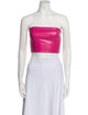 ROTATE Birger Christensen Strapless Crop Top