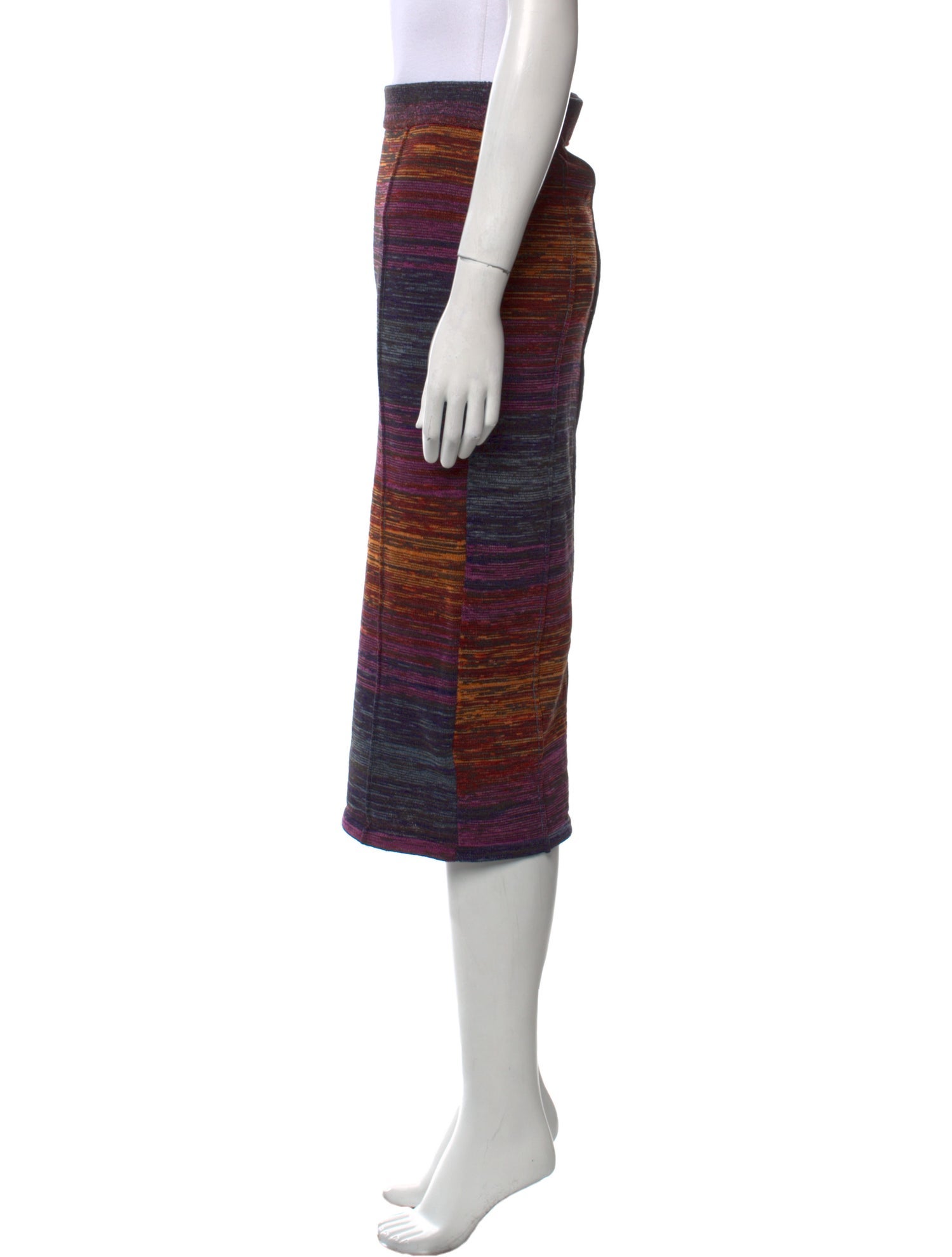 ROTATE Birger Christensen Striped Mini Skirt