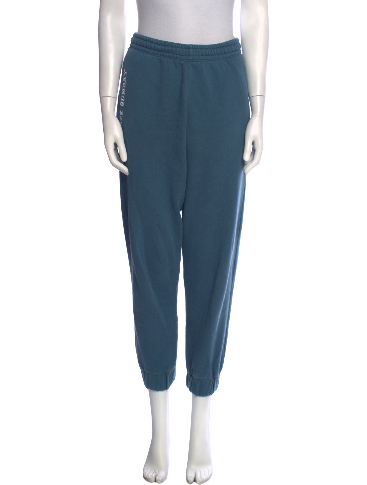 ROTATE Birger Christensen Embroidered Accent Sweatpants