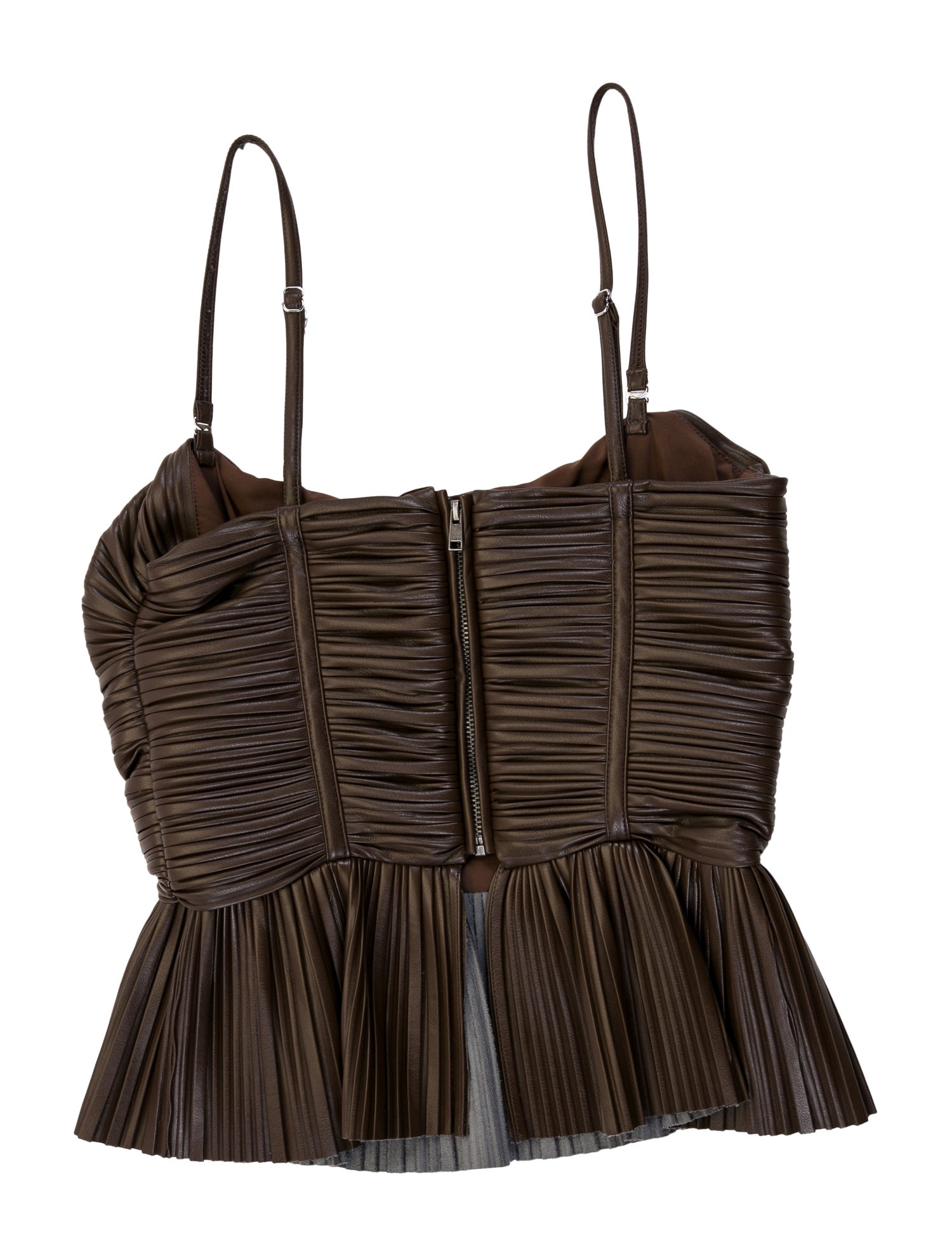 ROTATE Birger Christensen Square Neckline Sleeveless Top