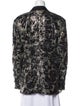 ROTATE Birger Christensen Floral Print Evening Jacket