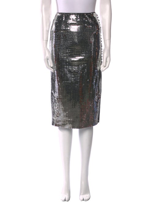 ROTATE Birger Christensen Sequin Embellishments Knee-Length Skirt