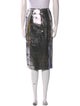 ROTATE Birger Christensen Sequin Embellishments Knee-Length Skirt
