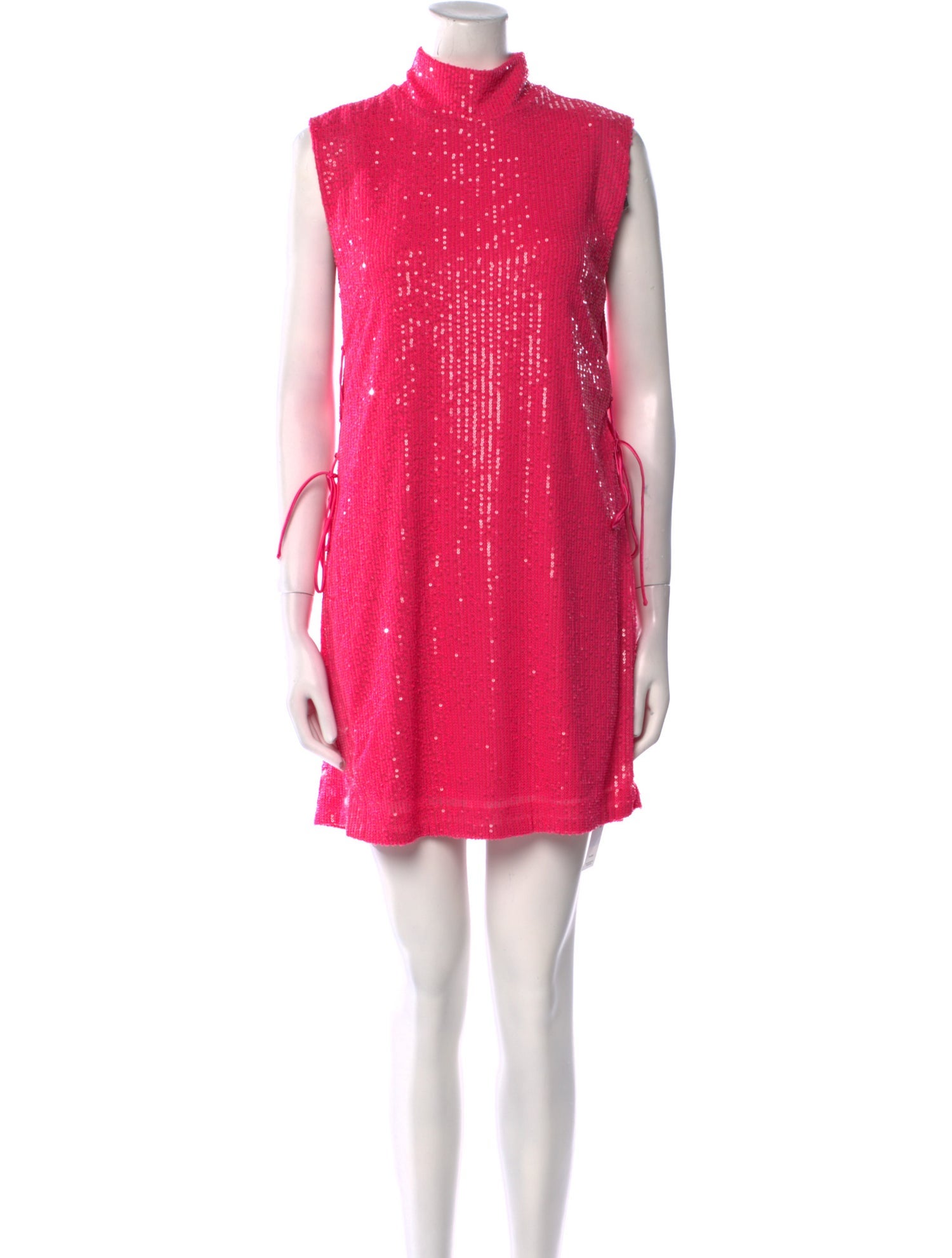 ROTATE Birger Christensen Mock Neck Mini Dress w/ Tags