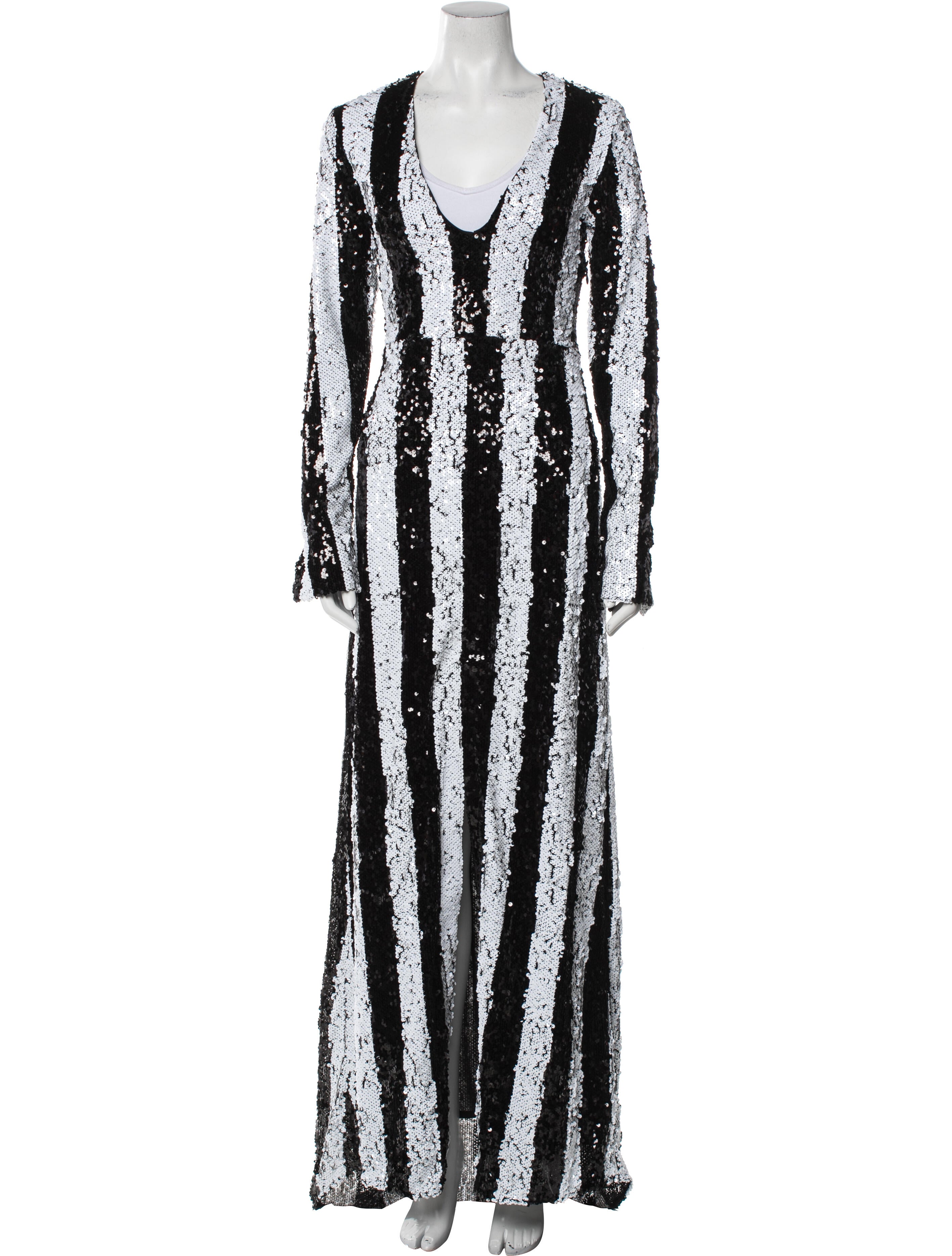 ROTATE Birger Christensen Scoop Neck Long Dress w/ Tags