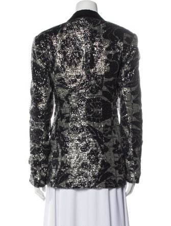 ROTATE Birger Christensen Patterned Blazer