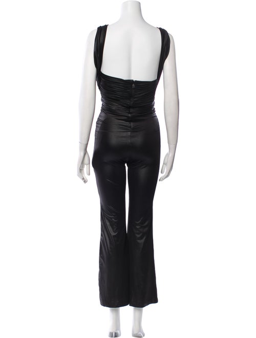 ROTATE Birger Christensen V-Neck Jumpsuit