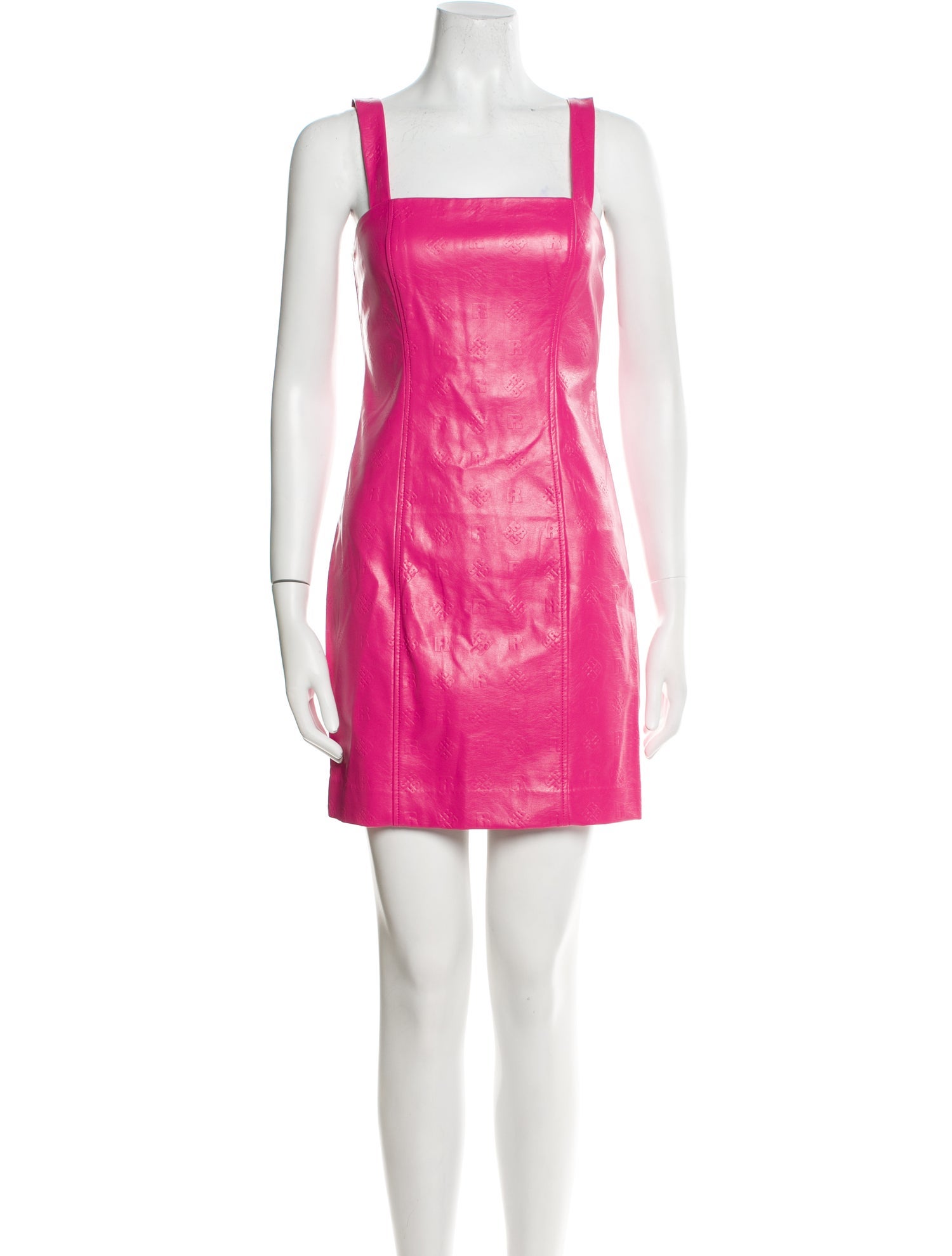 ROTATE Birger Christensen Square Neckline Mini Dress