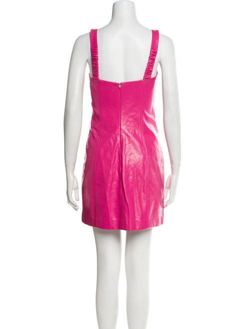 ROTATE Birger Christensen Square Neckline Mini Dress