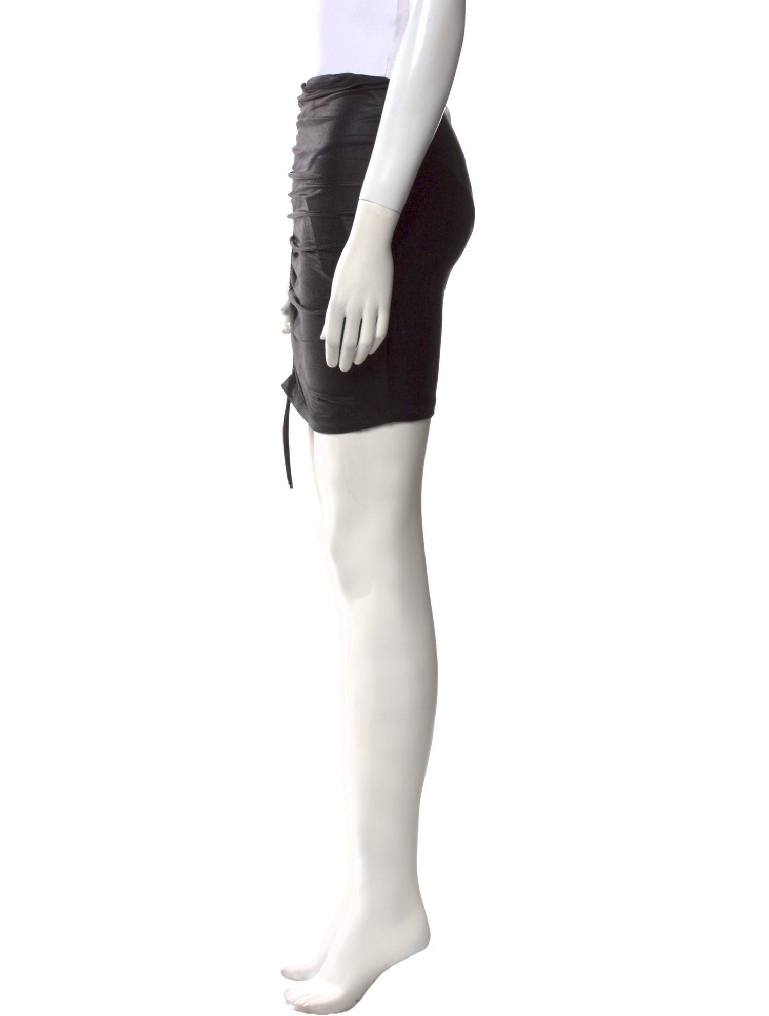 ROTATE Birger Christensen Pleated Accents Mini Skirt