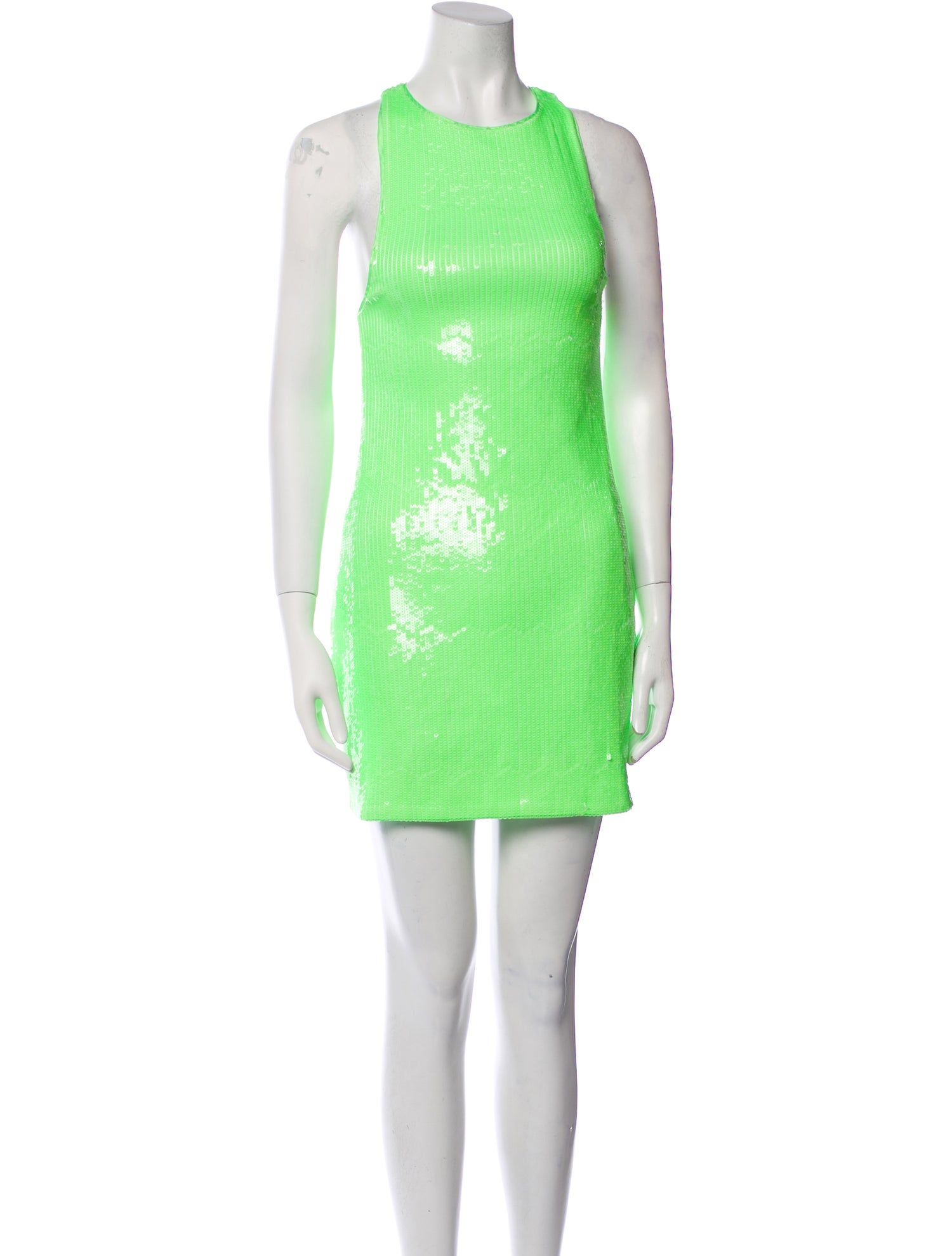 ROTATE Birger Christensen Crew Neck Mini Dress w/ Tags