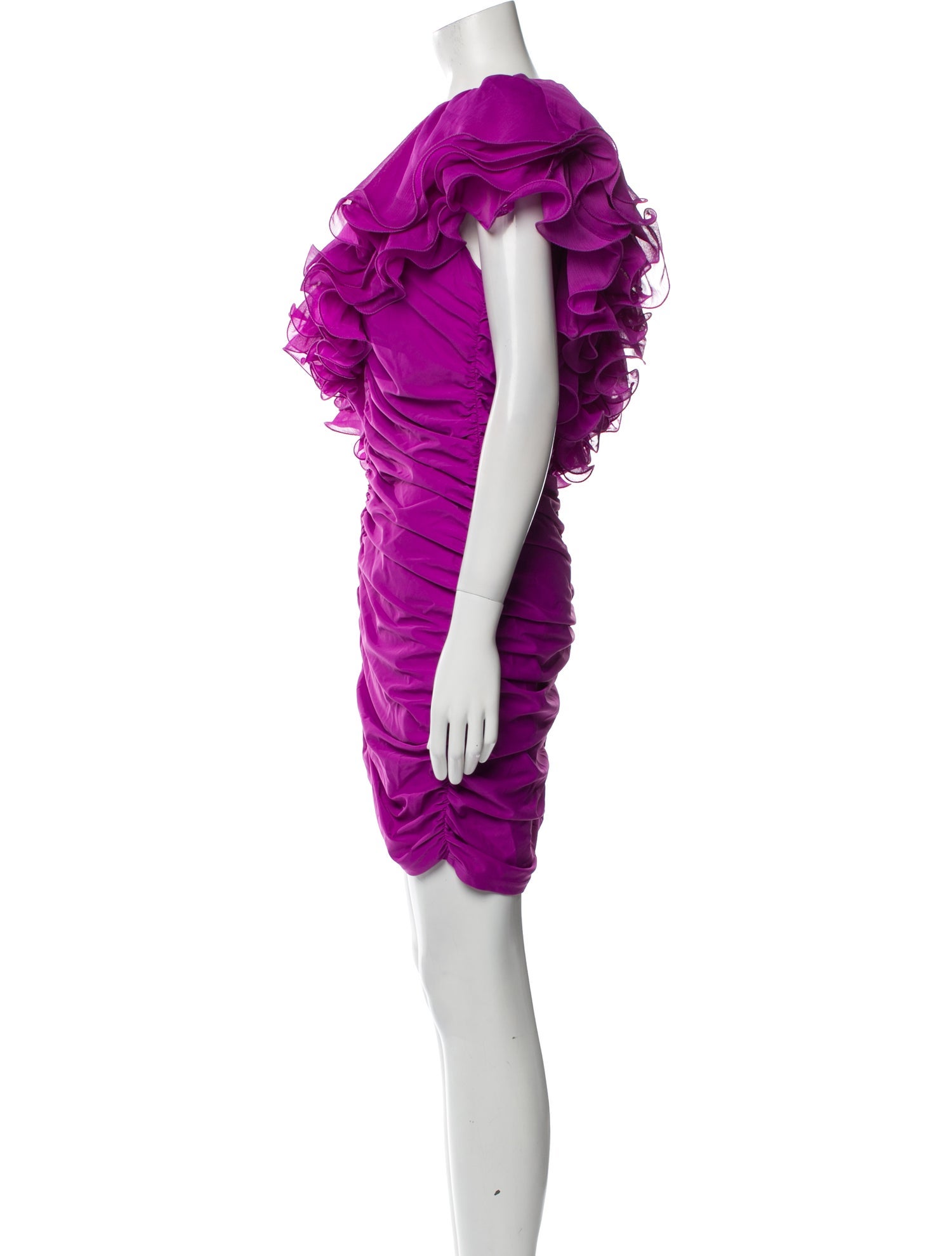 ROTATE Birger Christensen One-Shoulder Knee-Length Dress w/ Tags