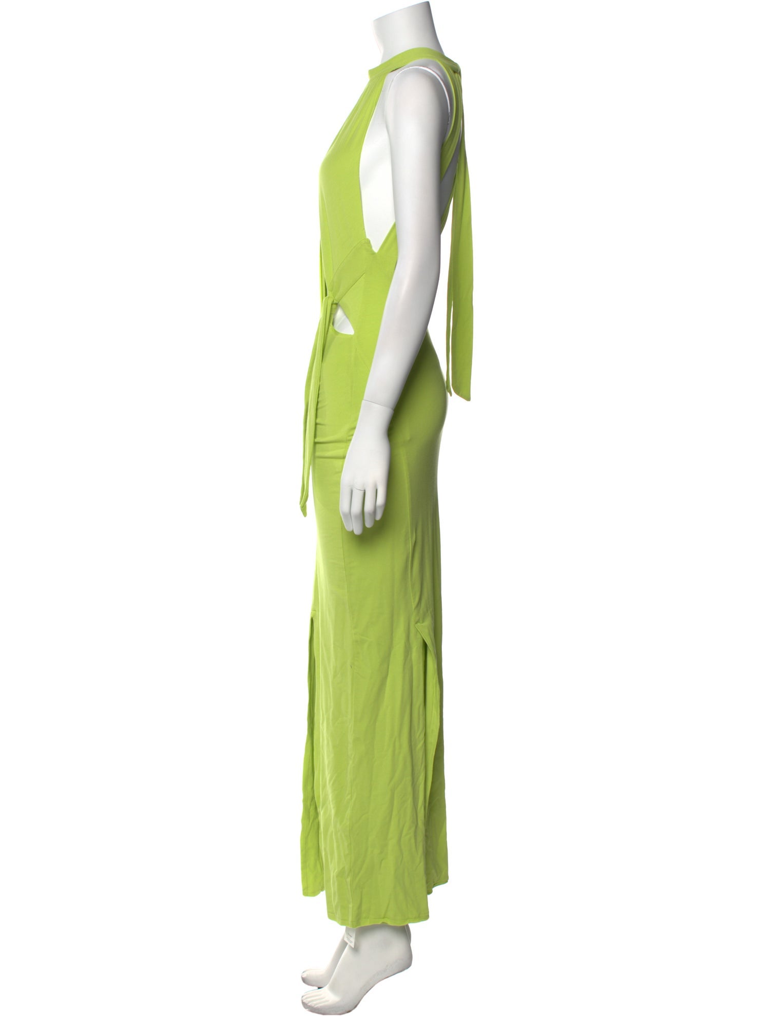 ROTATE Birger Christensen Halterneck Long Dress w/ Tags