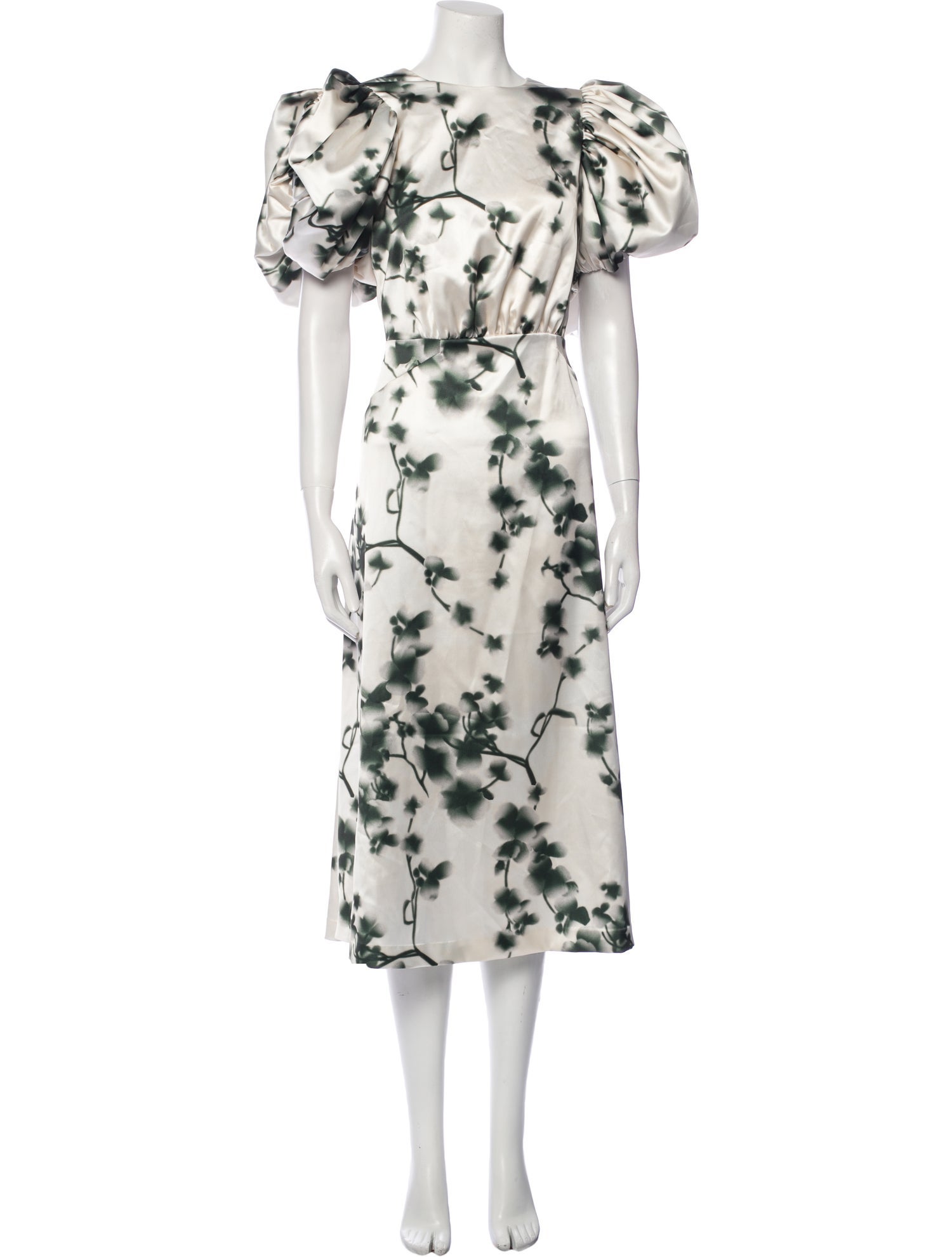 ROTATE Birger Christensen Floral Print Long Dress w/ Tags