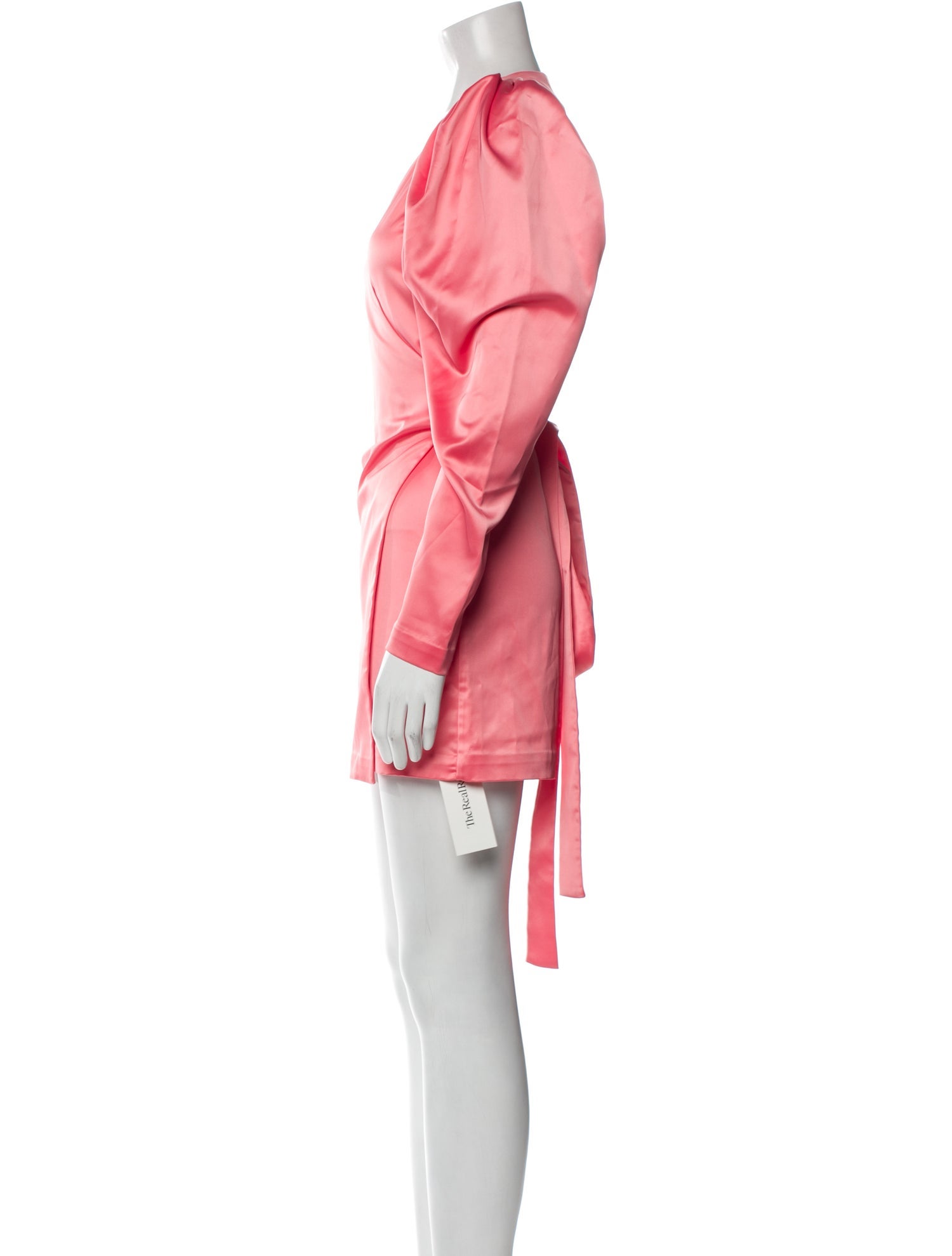 ROTATE Birger Christensen V-Neck Mini Dress